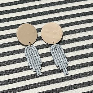 Clay Polymer Rope Earrings